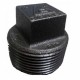 TAPON MACHO NEGRO 25MM CIFUNSA