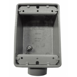 CAJA CUAD CONDULET 2 TERMINAL 13MM FSS12 ANCLO