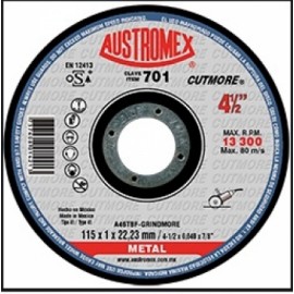 DISCO CORTE/METAL ESM P 4.5" 701 GRINDMORE AMX