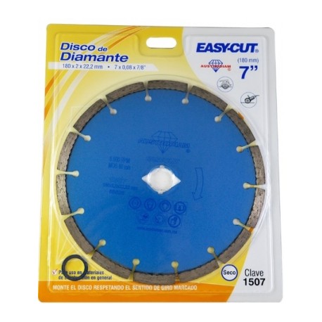 DISCO DIAM SEG 7" 1507 UG EASY CUT AUSTRODIAM