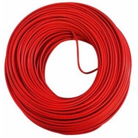 ROLLO CABLE THW-12 ROJO 100MT CONDULAC