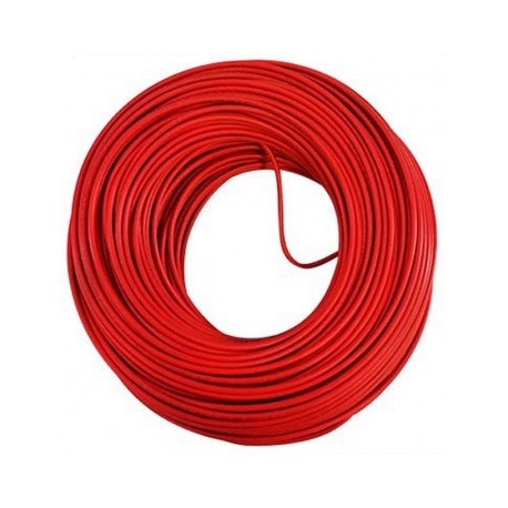 ROLLO CABLE THW-12 ROJO 100MT CONDULAC