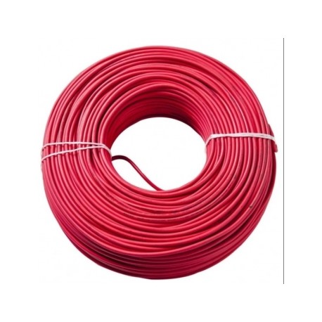 ROLLO CABLE THW-10 ROJO 100MT CONDULAC