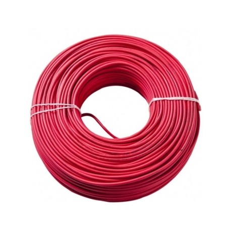 ROLLO CABLE THW-6 ROJO 100MT CONDULAC