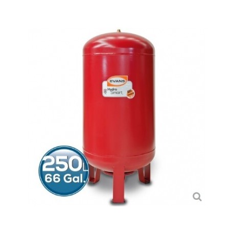 TANQ HIDRONEUMATICO 250L VERTICAL EQTH-250VE EVANS