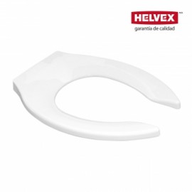 ASIENTO WC FLUX EL S/TAPA AF-2 BCO HELVEX