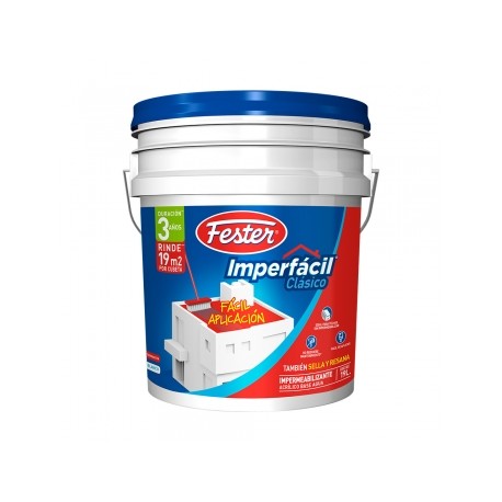 CUBETA&IMPERFACIL 3A 19LT ROJO 1627933 FESTER