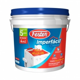 BOTE&IMPERFACIL 5A 4LT ROJO 2503496 FESTER