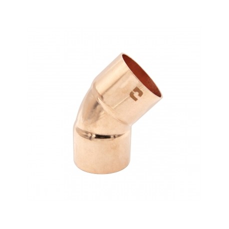 CODO COBRE 38 MM X 45° 106-38 NACOBRE