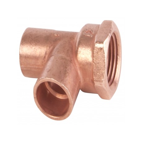 TEE COBRE R/LADO 19 MM 113-19 NACOBRE