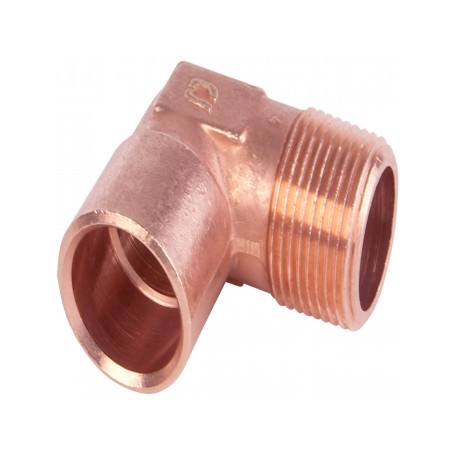 CODO COBRE R/EXT 19 MM 108-M-19 NACOBRE