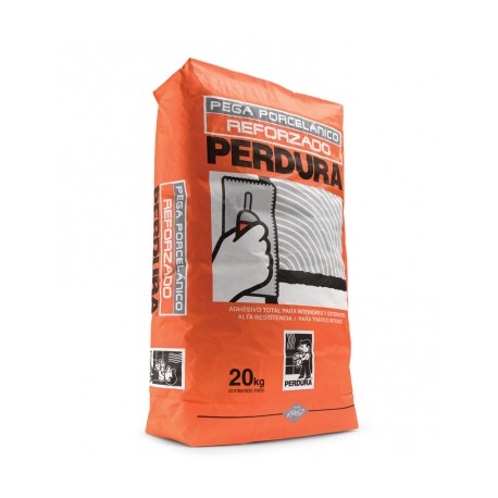 BULTO&PEGA PORCELANICO REFORZADO GRIS 20KG PERDURA