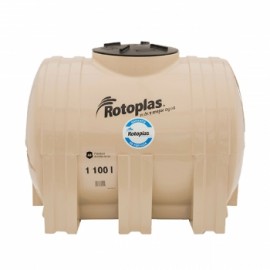 TINACO BEIGE HOR REF HO 1100L 500018 ROTOPLAS
