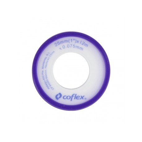CINTA TEFLON 25MMX12MT WT1-120 COFLEX