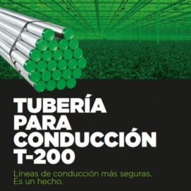 TUBO AC GALV T-200 C/R 76MM-6.40MT TUNA