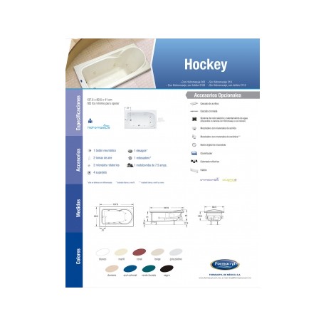 TINA HOCKEY C/HIDRO AC-COLOR 208 FORMACRYL