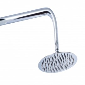 REGADERA&AC INOX SATINADA 8" RED 7012 ALAN