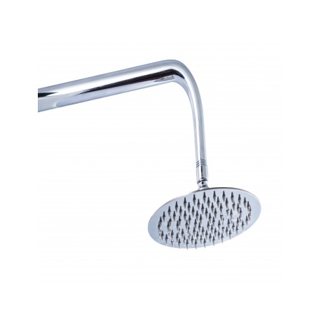 REGADERA&AC INOX SATINADA 8" RED 7012 ALAN