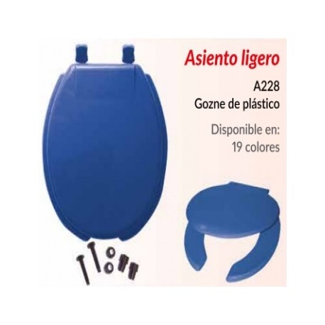 ASIENTO WC ECO RF EDO-MEX M.A228-01 BCO