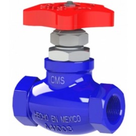 VAL GLOBO GAS CMS RECT ROSC 51MM AZUL