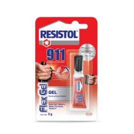 RESISTOL&INST 911 FLEX GEL 3GR TRAN 2445404 HENKEL